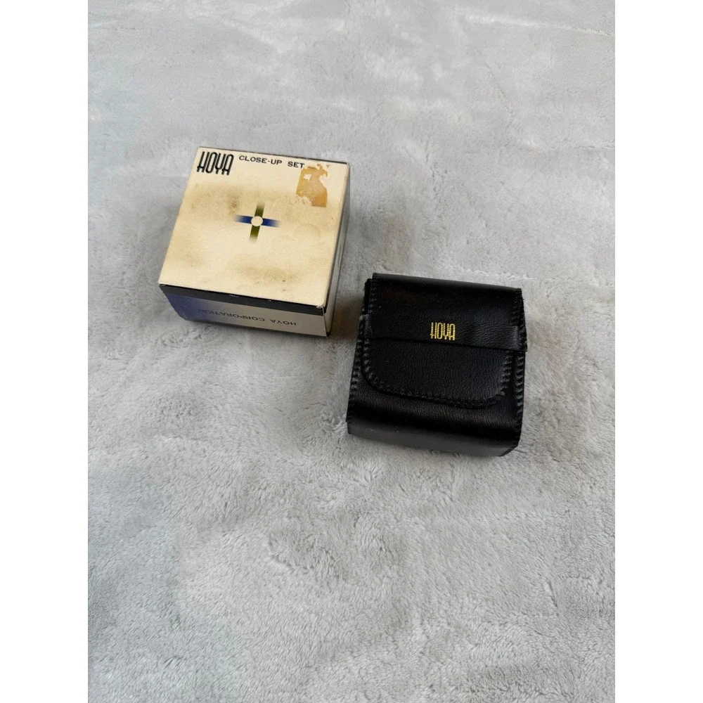 HOYA 55mm Close-Up Filter Set with Leather Case and Original Box‎
